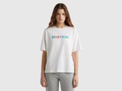 NU 20% KORTING: United Colors of Benetton T-shirt met een ronde hals
