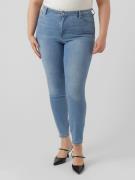 Vero Moda Curve Slim fit jeans VMPHIA HR SK JEANS LT BL CUR