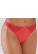 NU 20% KORTING: s.Oliver RED LABEL Beachwear String Louise met mesh-in...