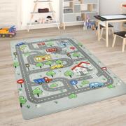 Paco Home Kindervloerkleed Chicos 559 Platweefsel, straten-speelkleed,...