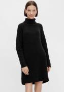 pieces Gebreide jurk PCELLEN LS HIGH NECK KNIT DRESS NOOS BC