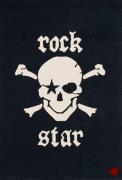 Rock STAR Baby Kindervloerkleed RS2385-1 met de hand gesneden reliëfpa...