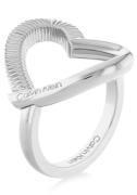 Calvin Klein Ring met zirkoon (synthetisch)