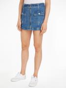 TOMMY Jeans rok BELTED ZIPPER SKIRT BH7036