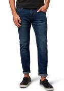 Tom Tailor Denim 5-pocket jeans PIERS met geruit patroon
