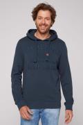 CAMP DAVID Hoodie met logoborduursels