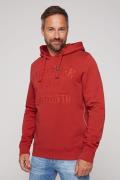 CAMP DAVID Hoodie met logoborduursels