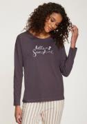 NU 20% KORTING: Vivance Dreams Pyjama top met frontprint