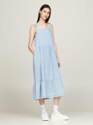 NU 20% KORTING: Tommy Jeans Curve Blousejurk TJW CHAMBRAY DRESS EXT