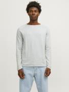 NU 20% KORTING: Jack & Jones Gebreide trui JJELINEN KNIT CREW NECK SN