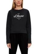 NU 20% KORTING: s.Oliver Sweatshirt met merklogo aan de voorkant