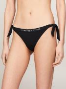 Tommy Hilfiger Swimwear Bikinibroekje SIDE TIE BIKINI met een logo-ops...