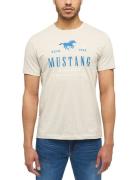 NU 20% KORTING: MUSTANG Shirt met korte mouwen Shirt met print Mustang...