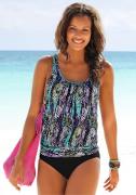 NU 20% KORTING: Lascana Oversized tankini mooie verenprint