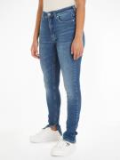Calvin Klein Skinny fit jeans HIGH RISE SUPER SKINNY ANKLE met calvin ...