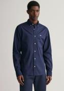 NU 20% KORTING: Gant Overhemd met lange mouwen Slim fit poplin overhem...