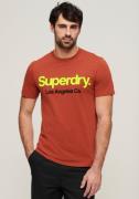 NU 25% KORTING: Superdry Shirt met print SD-CORE LOGO CLASSIC WASHED T...