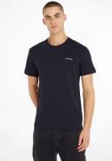 Calvin Klein T-shirt MICRO LOGO INTERLOCK T-SHIRT met calvin klein-log...