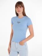 NU 20% KORTING: TOMMY JEANS Shirt met ronde hals Rib Slim Essential Lo...