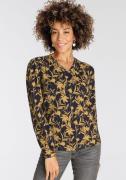 Boysen's Shirt met v-hals in trendy herfst design - nieuwe collectie