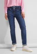 NU 20% KORTING: STREET ONE High-waist jeans QR JANE met elastaan in sl...