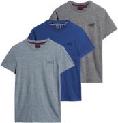 NU 25% KORTING: Superdry T-shirt ESSENTIAL TRIPLE PACK T-SHIRT (set, 3...