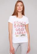 NU 20% KORTING: SOCCX T-shirt Soccx Dames T-Shirt