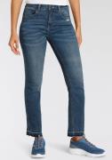 NU 20% KORTING: KangaROOS 7/8 jeans Culotte jeans met gerafelde zoom -...