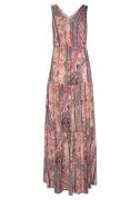 Buffalo Maxi-jurk met modieuze volants en all-over print, zomerjurk, s...