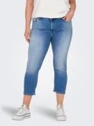 NU 25% KORTING: ONLY CARMAKOMA Capri jeans CARWILLY REG CAPRI