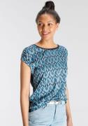 NU 20% KORTING: Tamaris Shirtblouse met trendy print