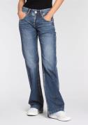 NU 20% KORTING: Herrlicher Bootcut jeans Edna Light Denim