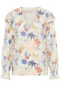 NU 20% KORTING: MUSTANG Blouse met lange mouwen Blouse