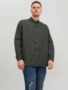 Jack & Jones PlusSize Overhemd met lange mouwen JJ JJEOXFORD SHIRT L/S