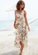 NU 20% KORTING: Lascana Maxi-jurk met bloemenprint