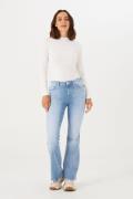 NU 20% KORTING: Garcia Slim fit jeans Celia Flare