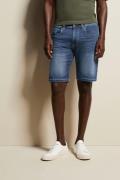 NU 20% KORTING: Bugatti Bermuda van denim