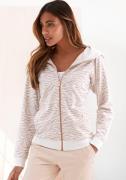 NU 20% KORTING: Lascana Capuchonsweatvest / sweatvest met details in r...