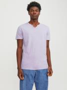 Jack & Jones T-shirt JJESPLIT NECK TEE SS NOOS