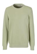 Gant Trui met ronde hals COTTON PIQUE C-NECK met logoborduursel op bor...