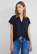 STREET ONE Blouse met korte mouwen