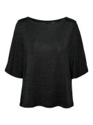 Vero Moda Shirt met ronde hals VMKANVA 2/4 GLITTER TOP JRS