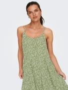 Only Jurk met spaghettibandjes ONLMAJ LIFE S/L AOP SHORT DRESS WVN NOO...