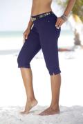 Beachtime 3/4 broek met elastaan, capribroek, zomerbroek