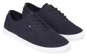 NU 20% KORTING: Tommy Hilfiger Sneakers CANVAS LACE UP SNEAKER