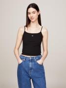 TOMMY JEANS Top met spaghettibandjes Crop Essential Strap Tank Top, ko...