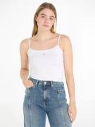 TOMMY JEANS Top met spaghettibandjes Crop Essential Strap Tank Top, ko...