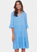 Saint Tropez Zomerjurk EdaSZ dress met volants en 3/4 mouwen