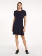 NU 20% KORTING: Tommy Hilfiger Jerseyjurk CO JERSEY STITCH F&F DRESS m...