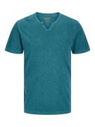 Jack & Jones T-shirt JJESPLIT NECK TEE SS NOOS